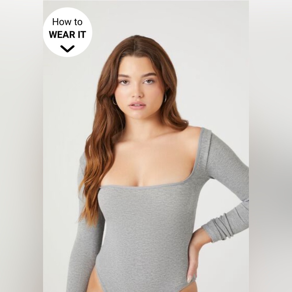 Small seamless fitted bodysuit